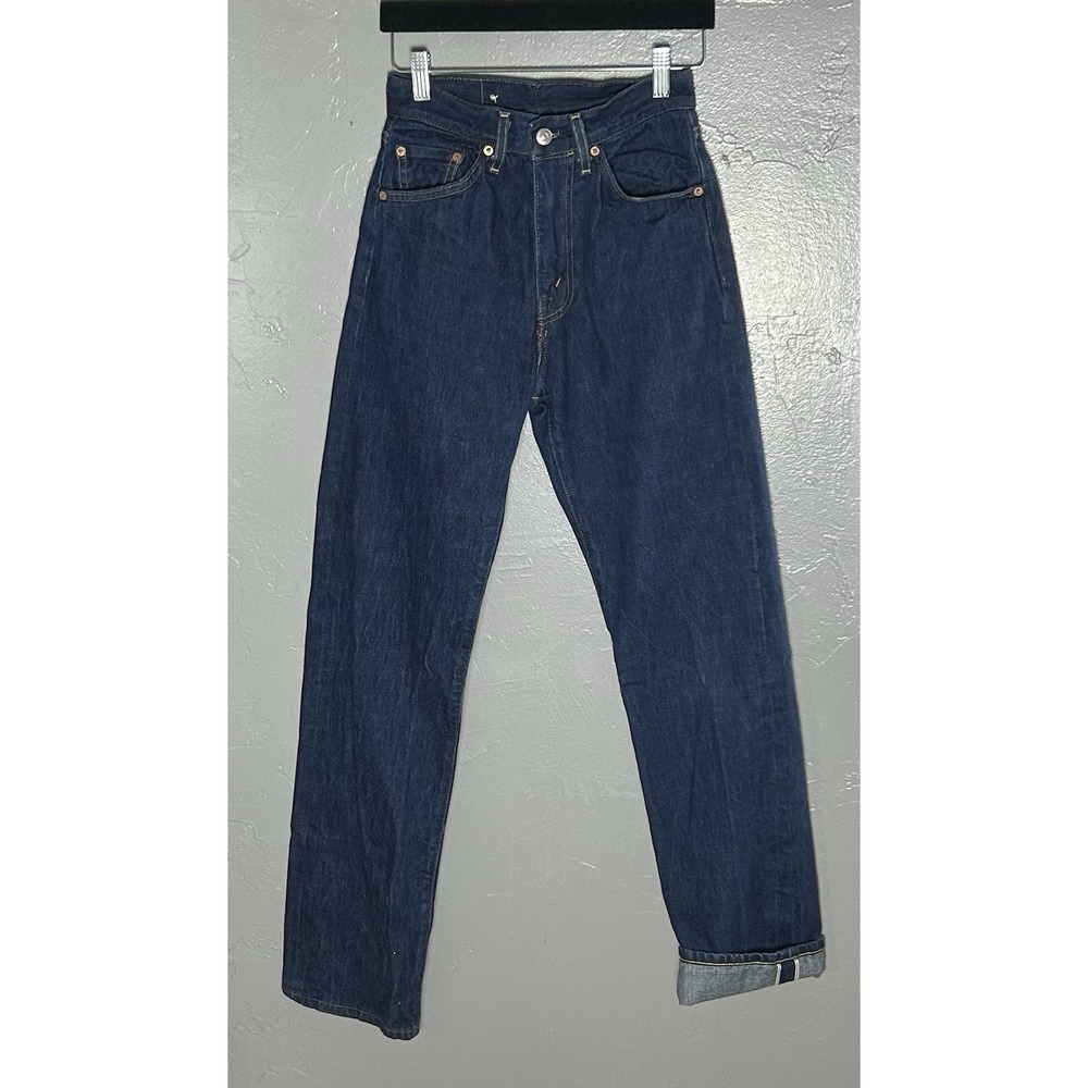 Levi's reproduction 1950 Vintage LVC 701 High Waisted Jeans Women's 25 Selvedge